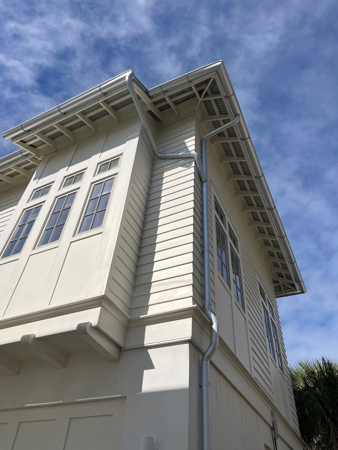 Half Round Gutters- Rosemary Beach